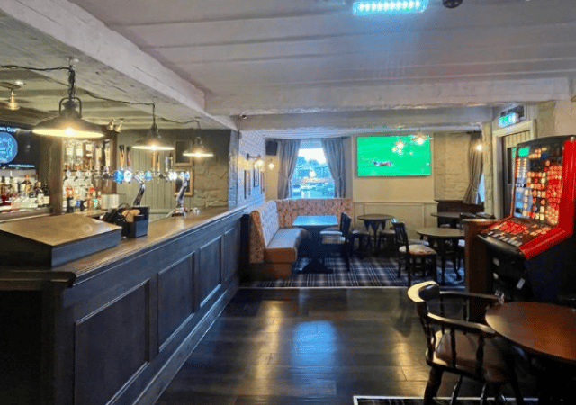 The Brown Cow - bar area
