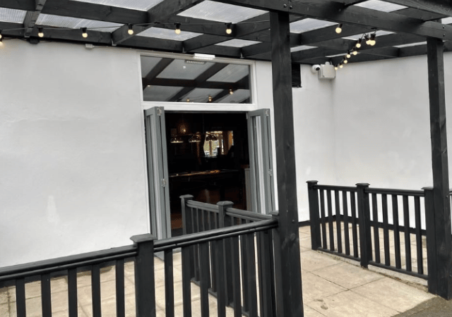 Rising Sun - Garden entrance