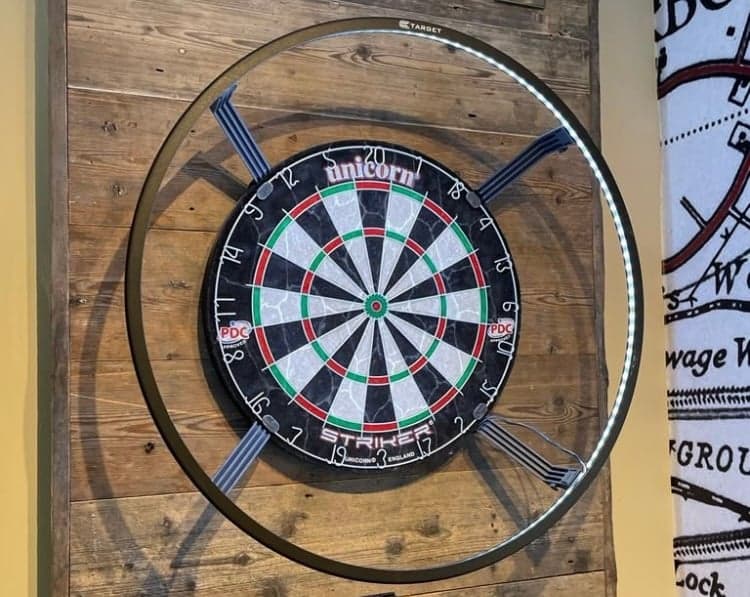 Black Bull Inn - Darts board