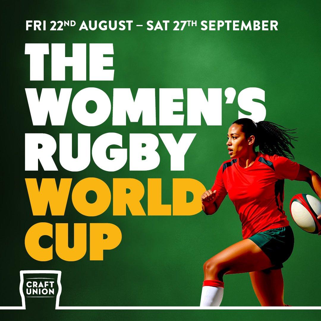 Womens Rugby World Cup at Craft Union