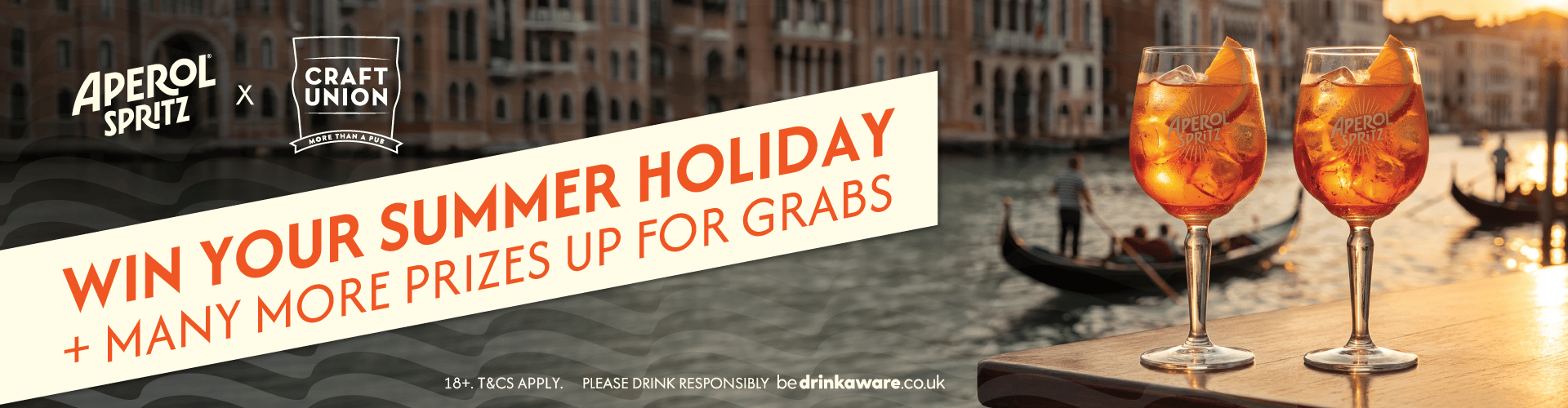 Win Your Summer Holiday with Aperol Spritz