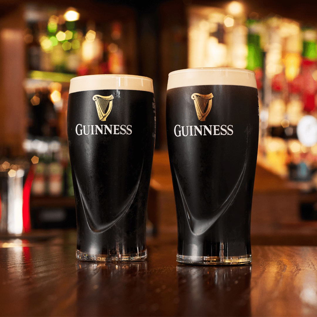 2 PINTS OF GUINNESS