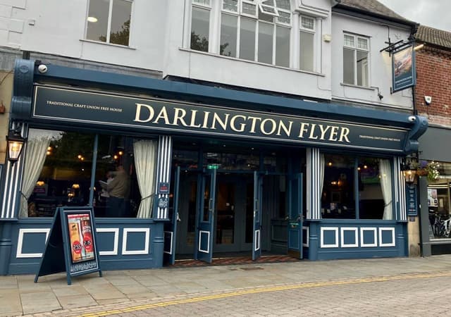 Darlington Flyer - Pub front