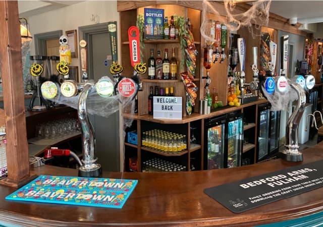 Bedford Arms bar