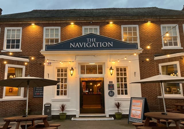 Pub entrance