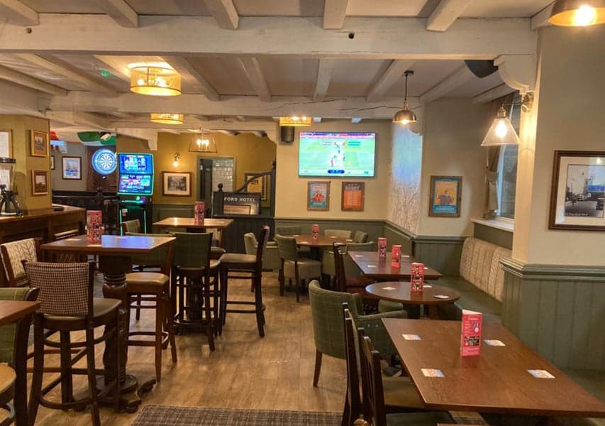 Pub Inside High seats