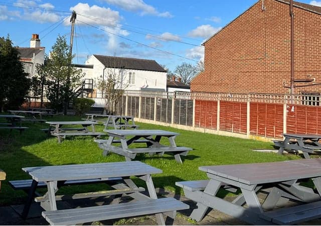 Outdoor seating