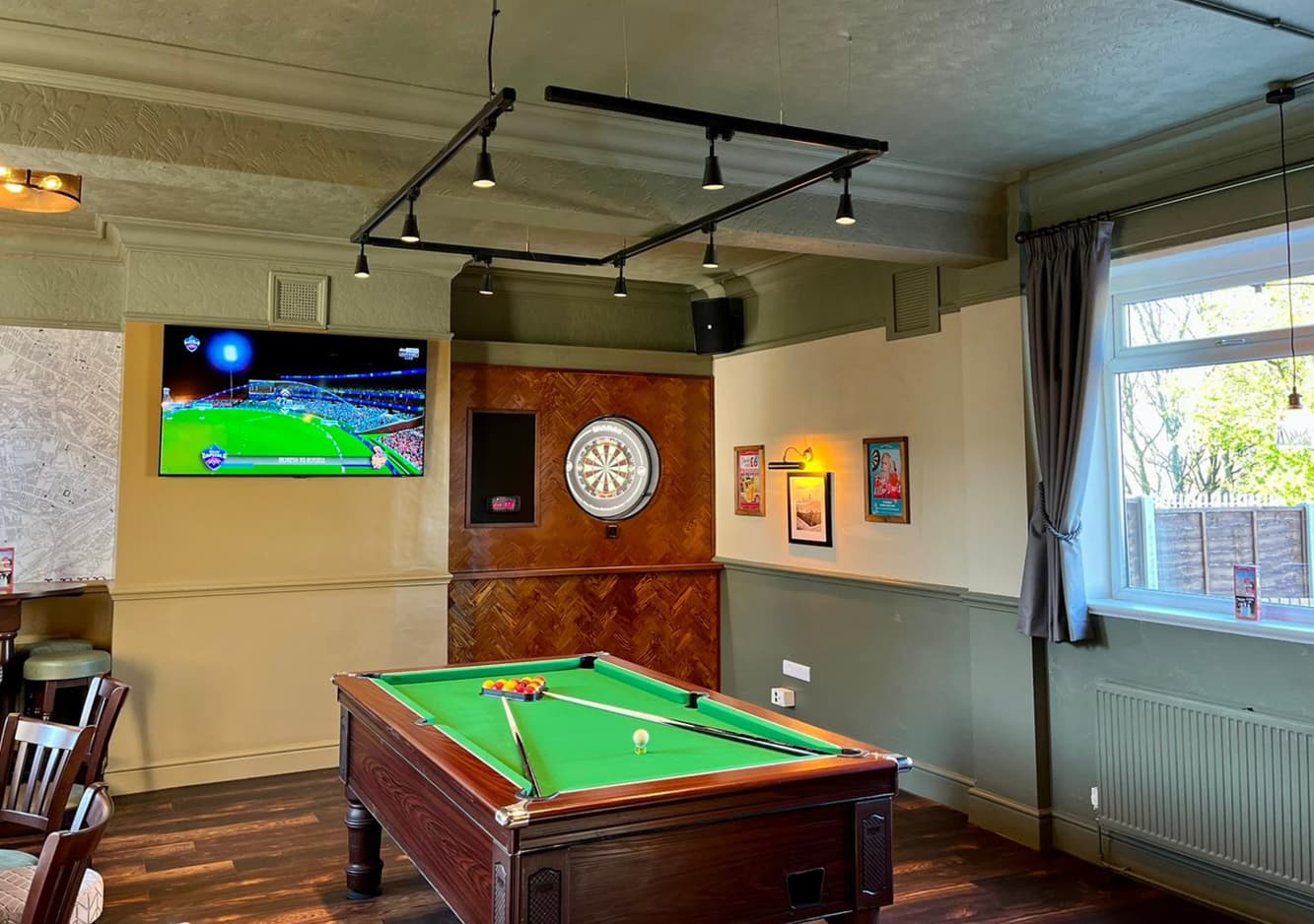 Commercial pub games area