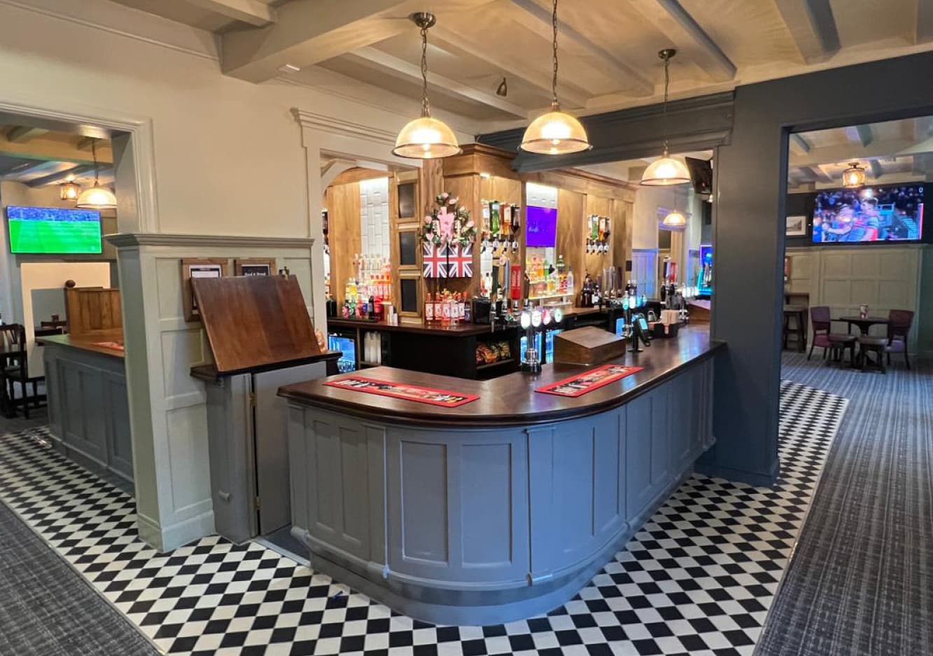 Bar from distance