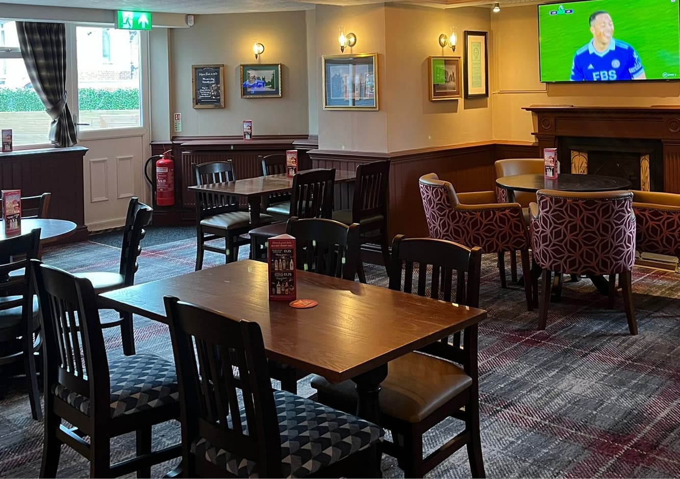 Seating and HD Screen