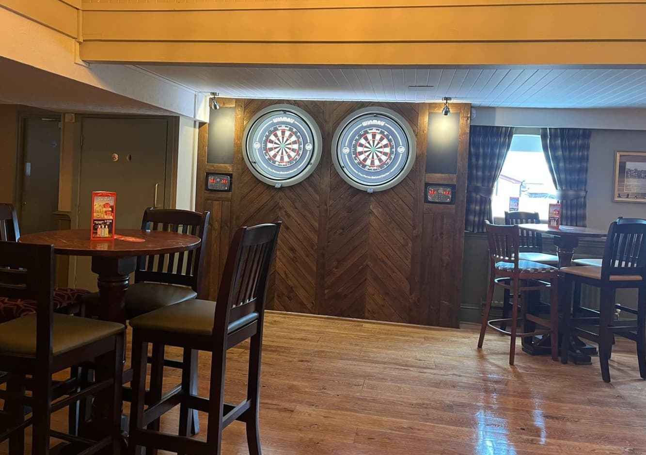 Inside of the Willows pub