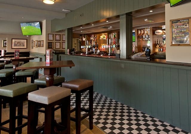Talisman bar area
