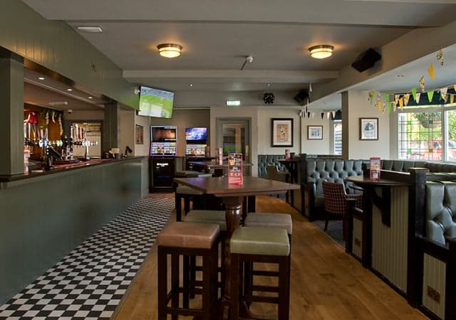 Inside the Talisman pub