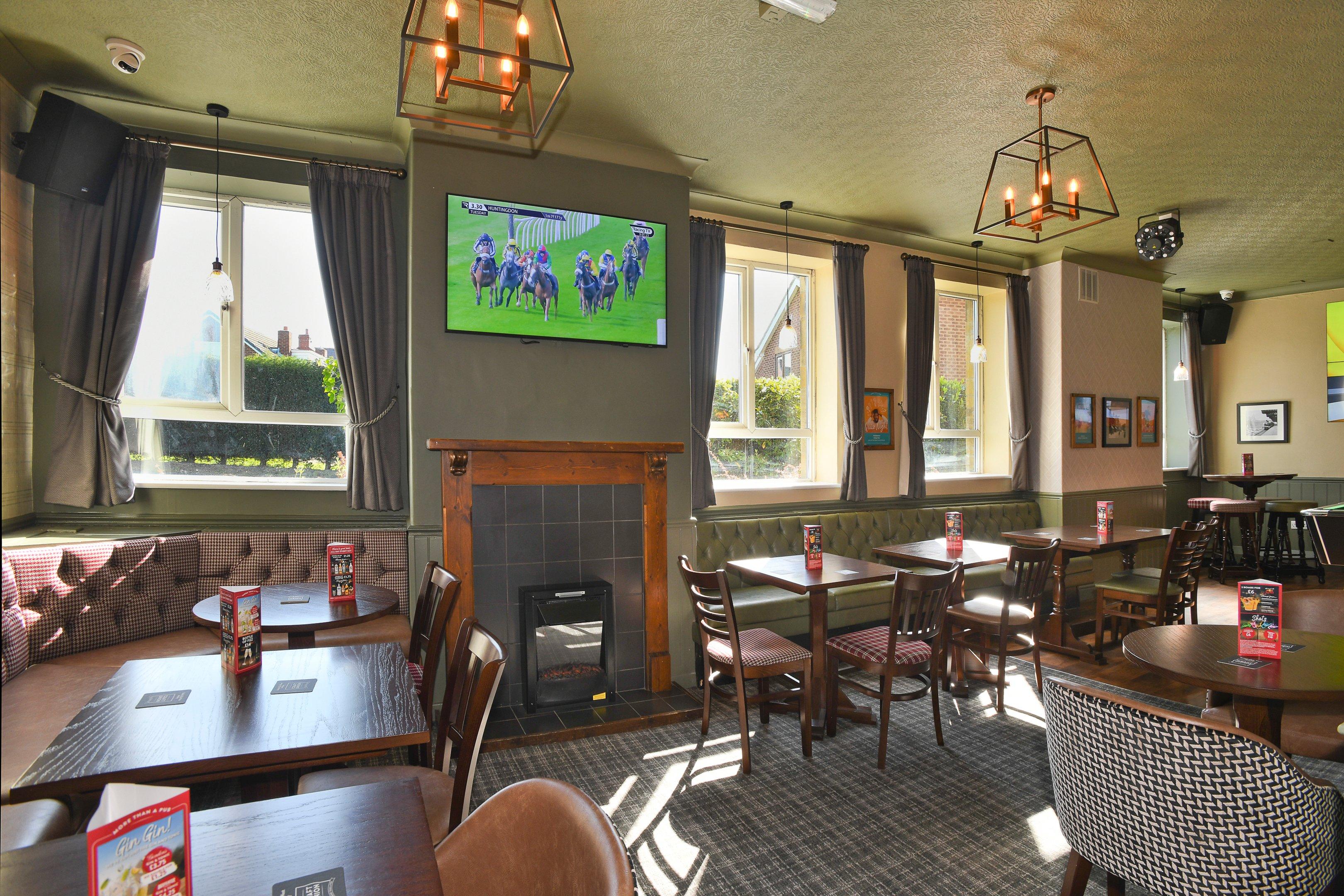 British Oak Inside the Pub