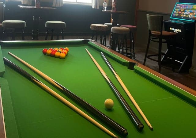 Pool Table and Games Machine