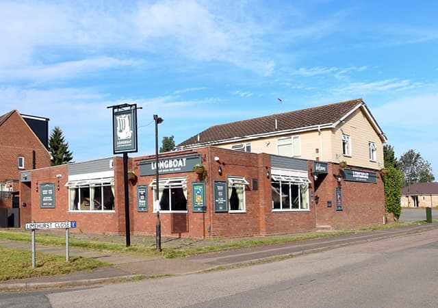 Longboat pub from street view