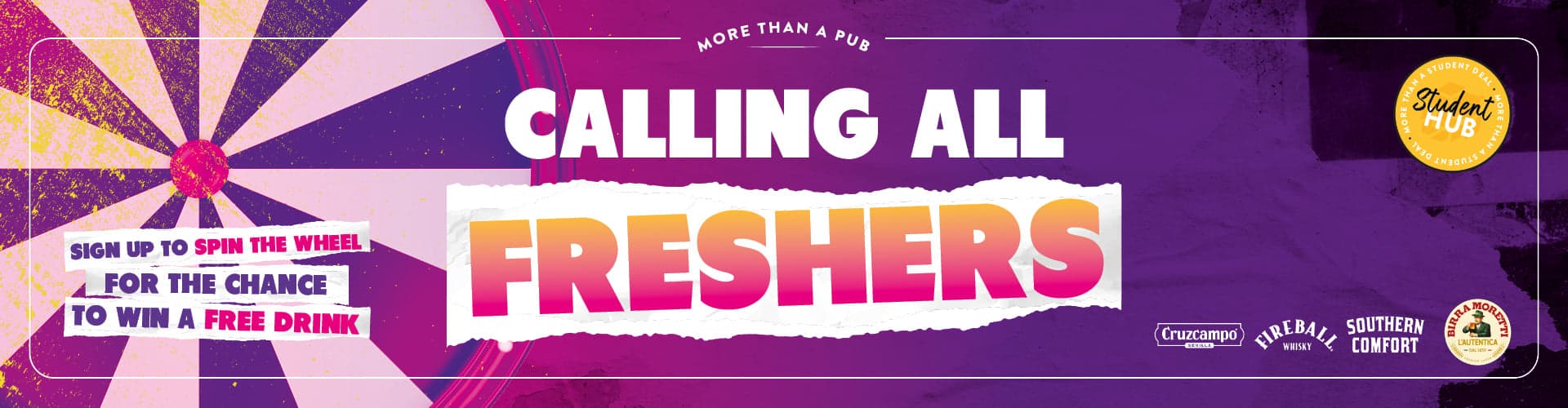 Calling all freshers! Spin to win with Craft Union