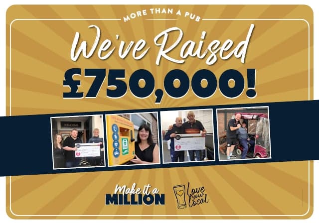 We've Raised 750K
