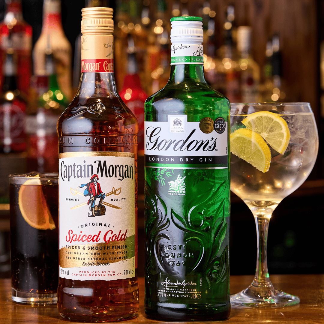 Rum and Gin options at Craft Union