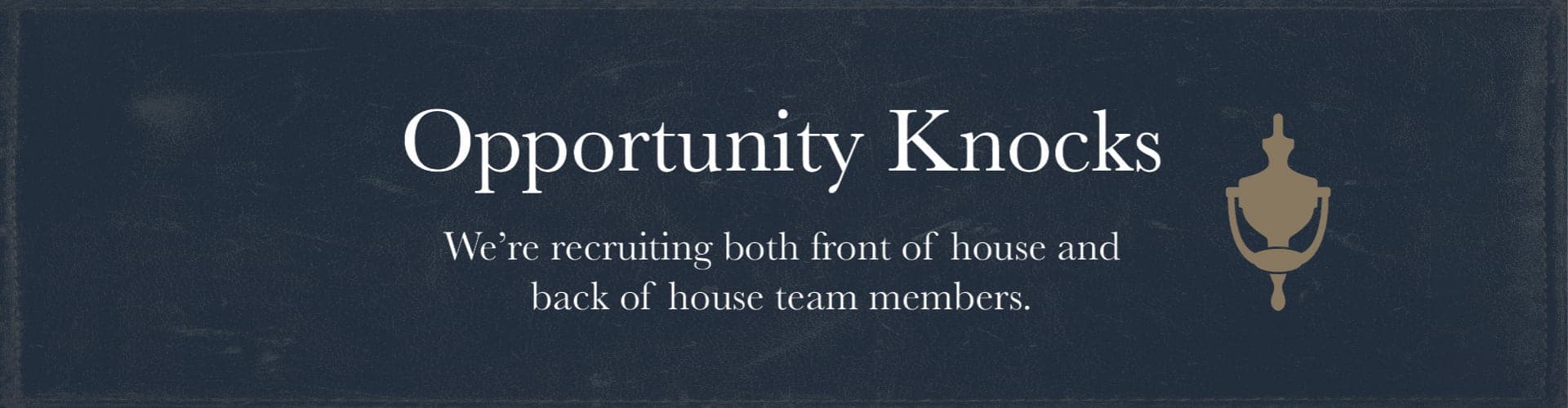 Find a new job with The Chapter Collection