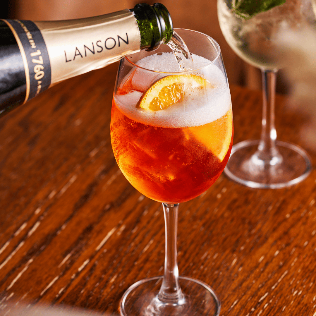 Spritz Cocktail at The Chapter Collection