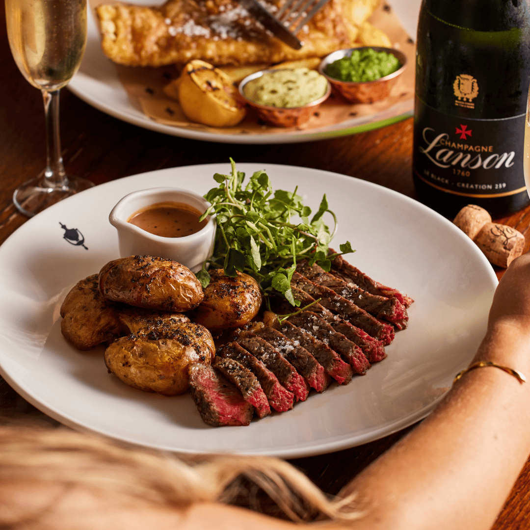 Pub Steaks at The Chapter Collection