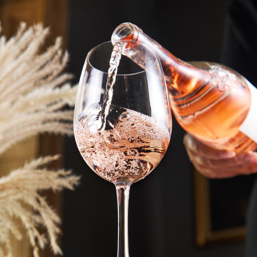 Wine of the month being poured at The Chapter Collection