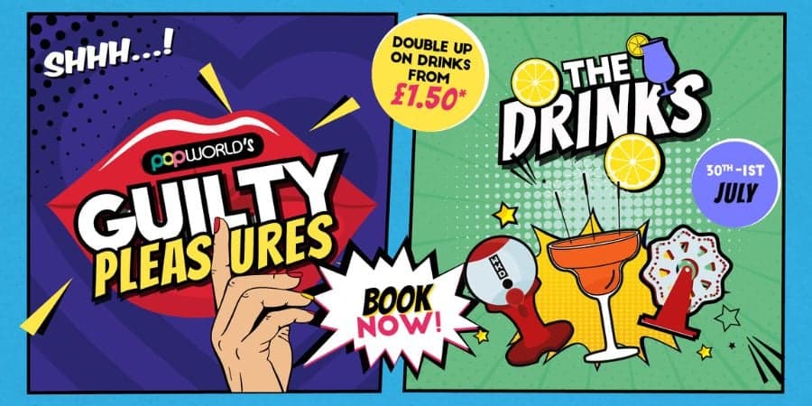 GUILTY PLEASURES - THE DRINKS