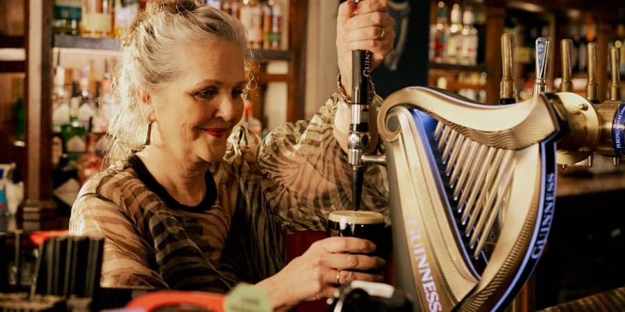 Guinness at the pub