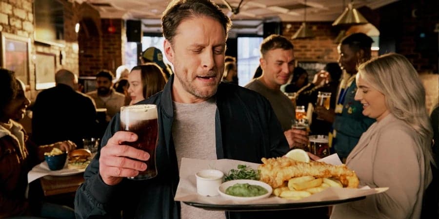 food at the pub