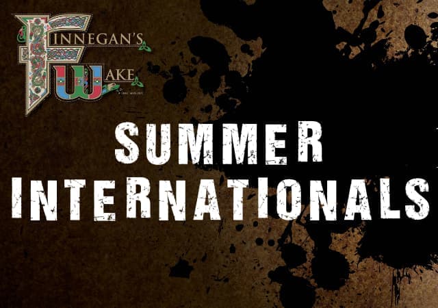 Watch the Rugby Union Summer Internationals at Finnegan's Wake