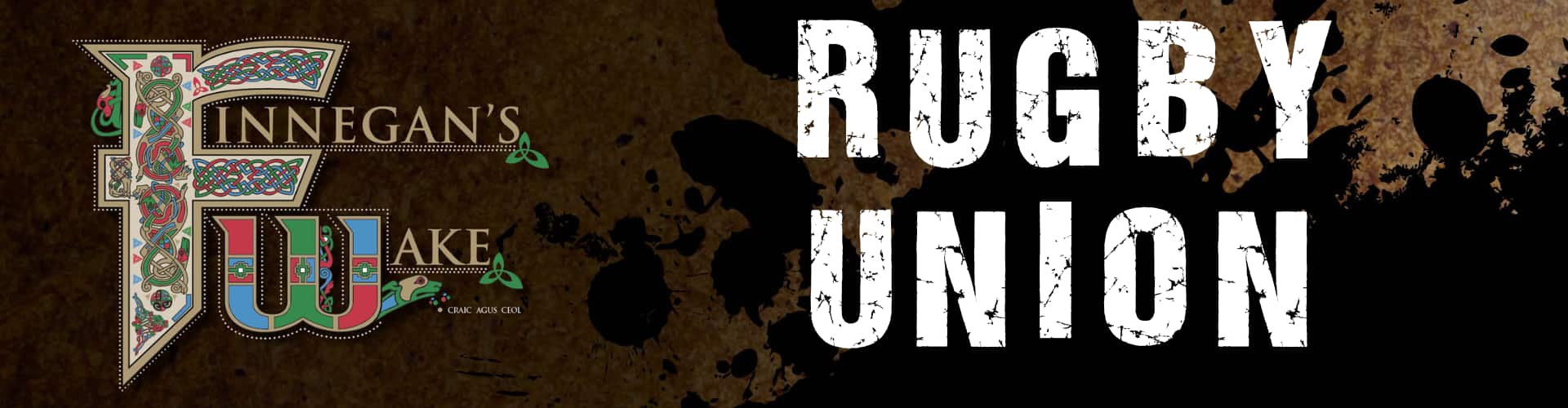 Watch Rugby Union at Finnegan's Wake