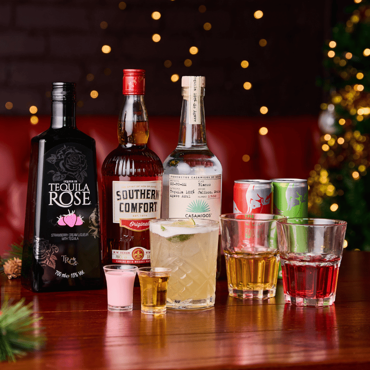 Selection of drinks