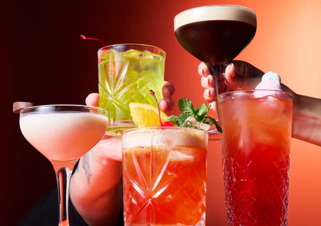 Cocktails at Finnegans Wake