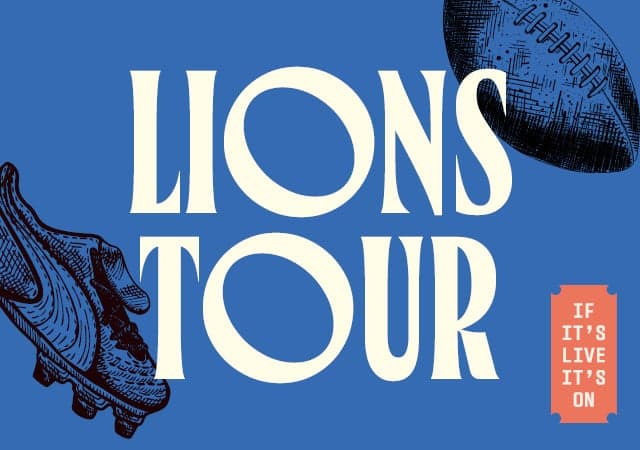Watch the Lions Tour at Social Pub & Kitchen