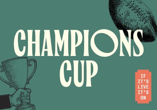 Watch the Champions Cup live at a Crafted Social Pub
