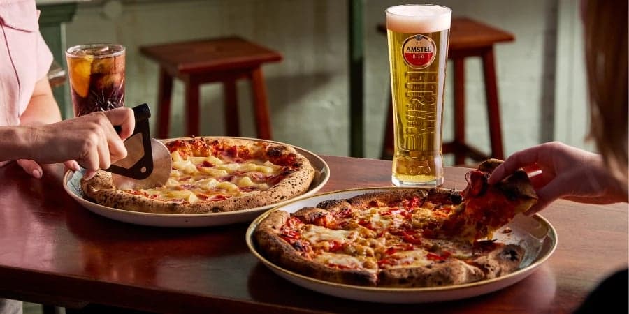 PIZZA AND DRINK OFFER