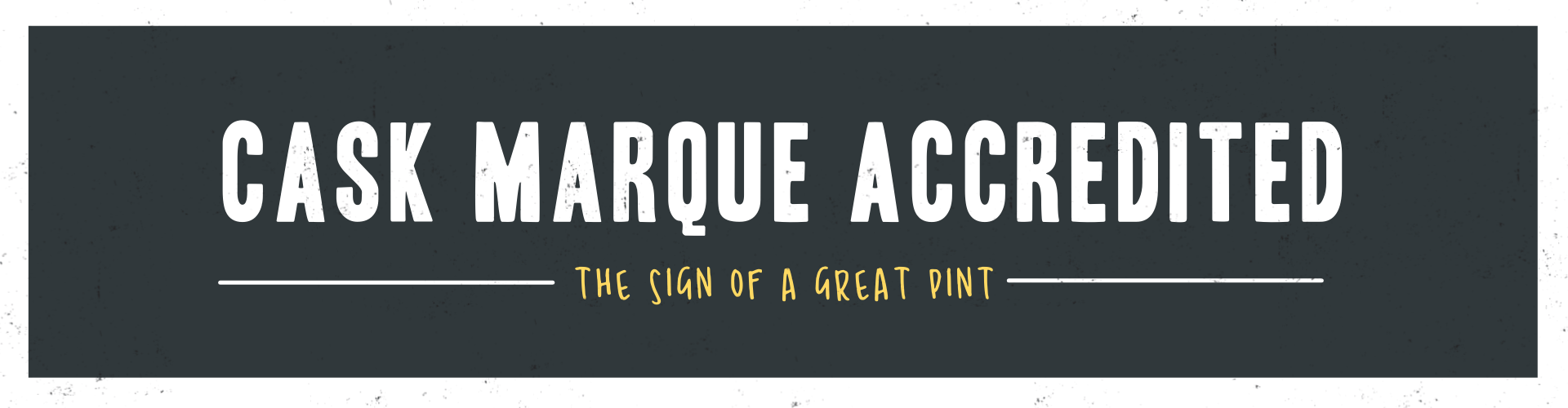 Cask Marque Accredited