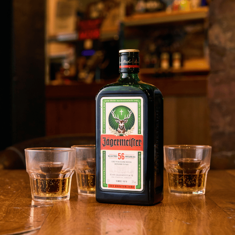 Jager Bottle & 3 Jager Bombs