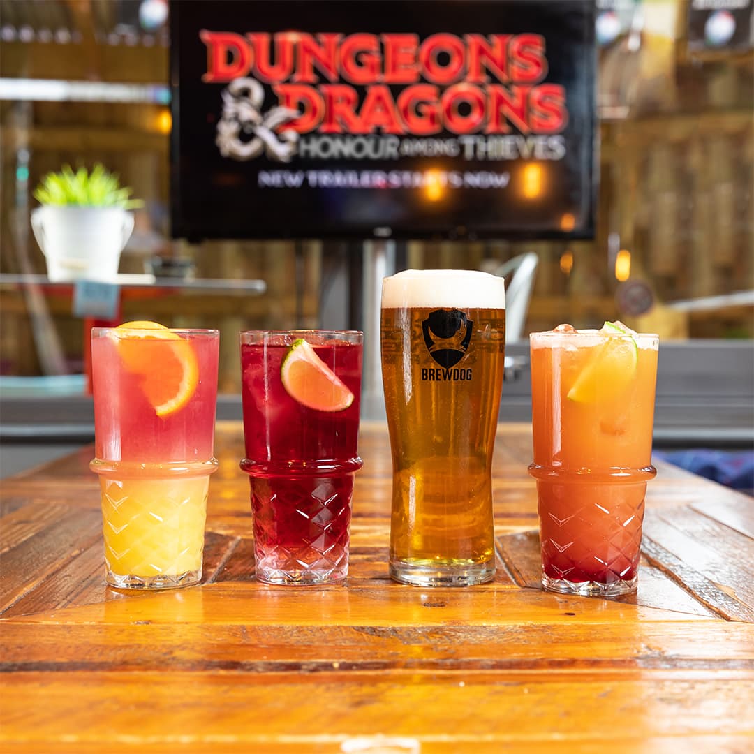 Delicious D&D-inspired cocktails at Social Pub & Kitchen