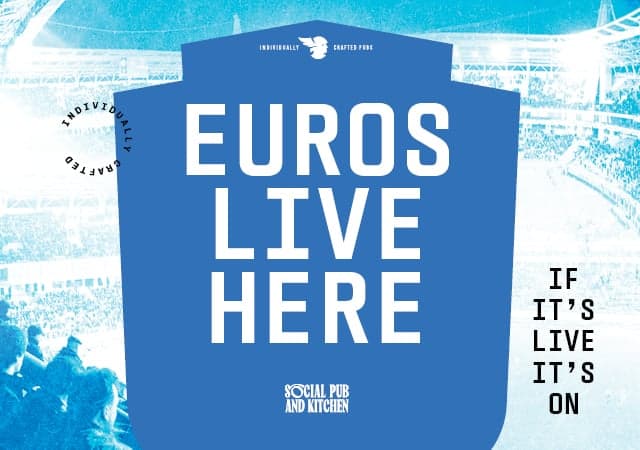 Watch Euro 2028 live at Social Pub & Kitchen