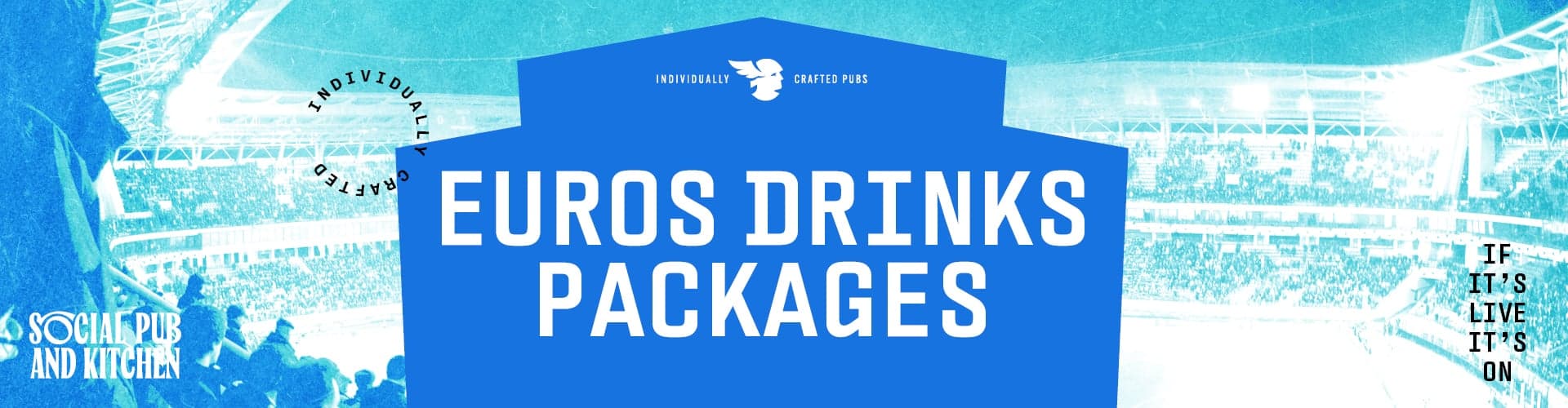 Pre-book your Euros drinks packages