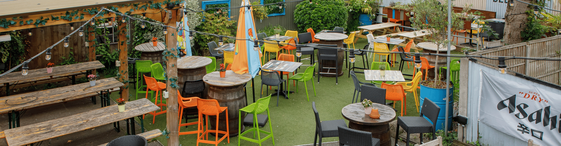 The Best Beer Garden in your local area