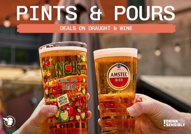 Pints and Pours offer at Social Pub & Kitchen