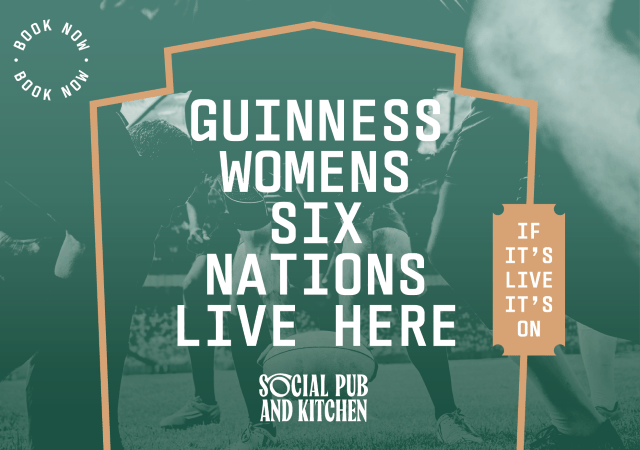 Watch Women's Six Nations at Social Pub & Kitchen