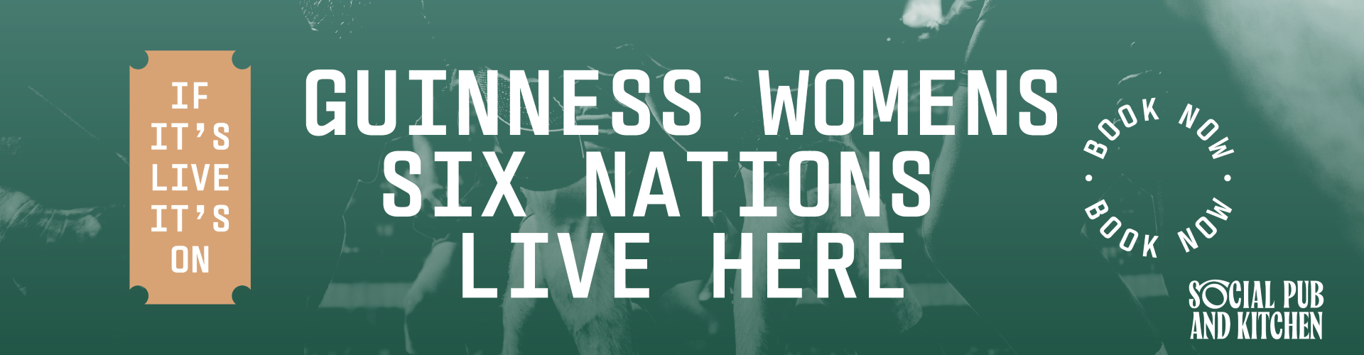 Watch Women's Six Nations at Social Pub & Kitchen