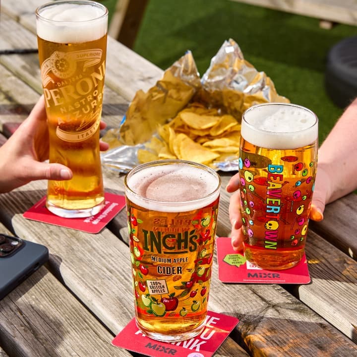 Beer garden in your local area