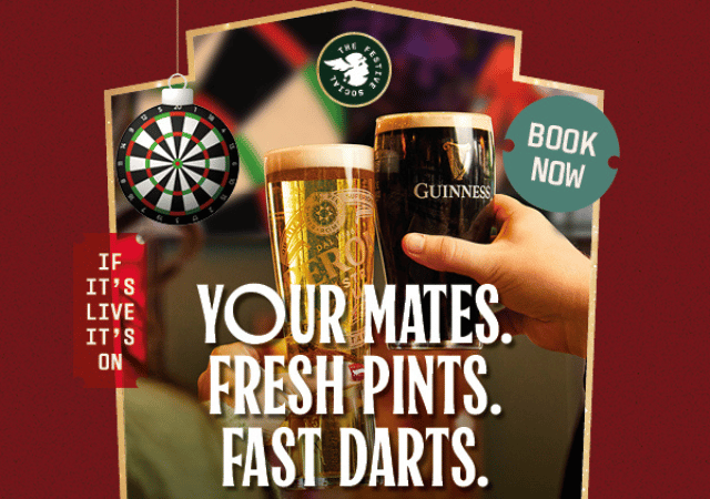 Watch Darts Live in your local area
