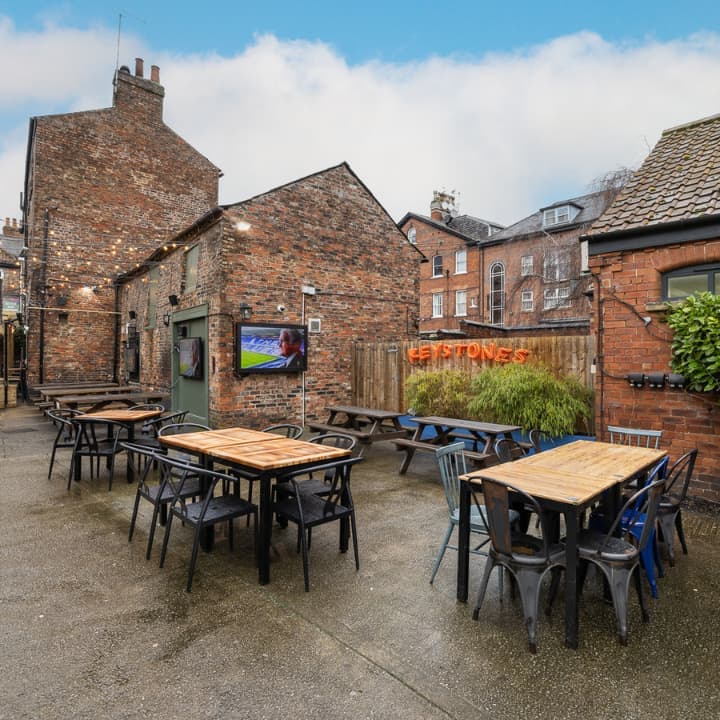Beer garden in your local area