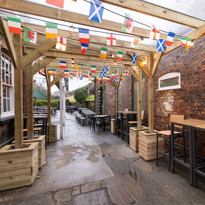 Beer garden in your local area
